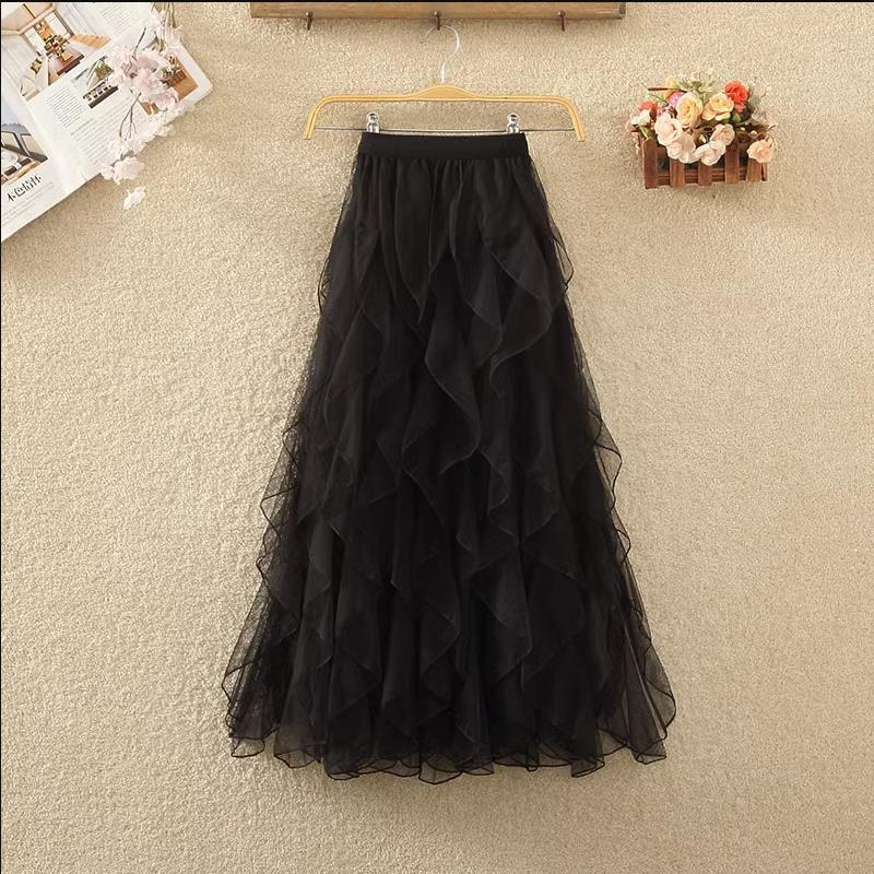 sier frill skirt