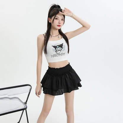 frill miniskirt